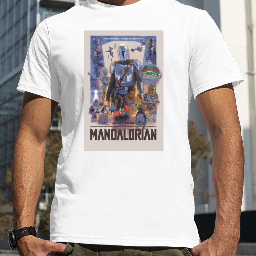 The Mandalorian 2024 by Hugh Fleming T-Shirt