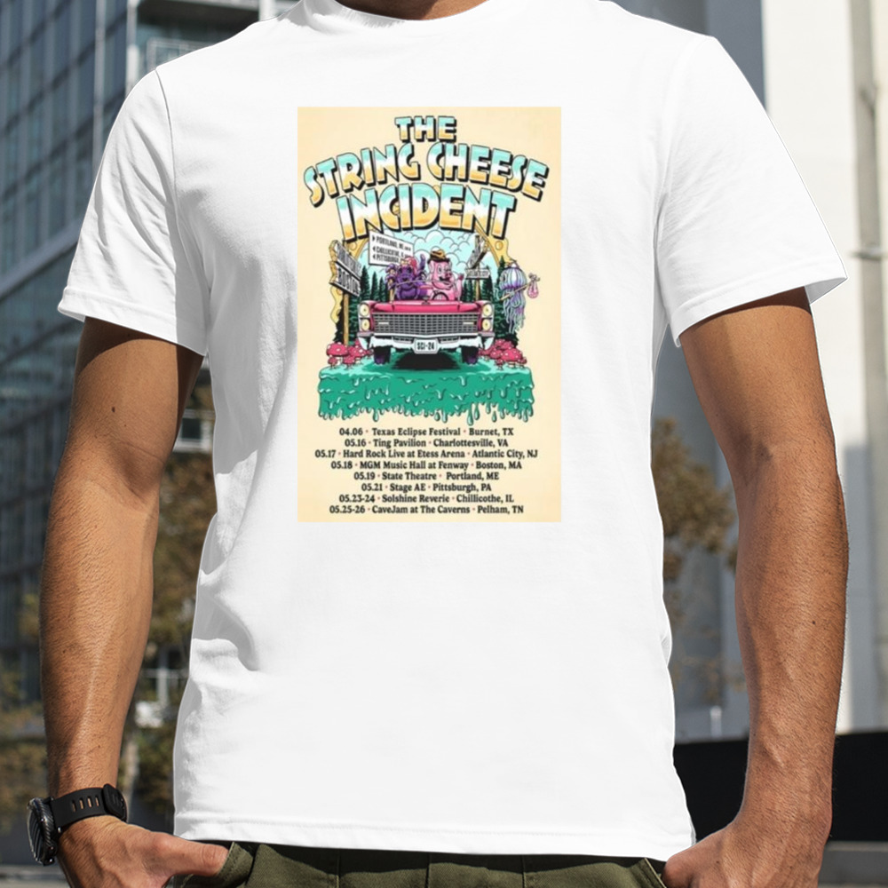 The String Cheese Incident 2024 Tour T-Shirt