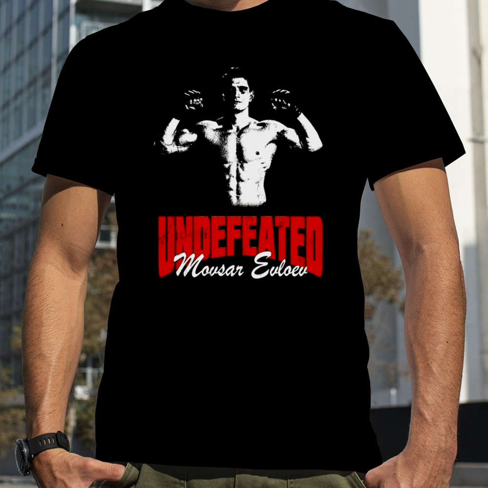 Undefeated Movsar Evloev vintage shirt