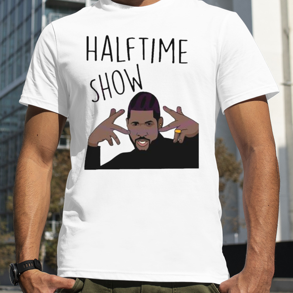 Usher Halftime Show Super Bowl Wear Gold Rings shirt