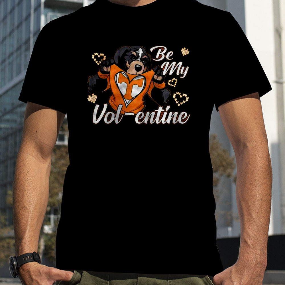 Valentine Tennessee Volunteers Be My Volentine T-shirt