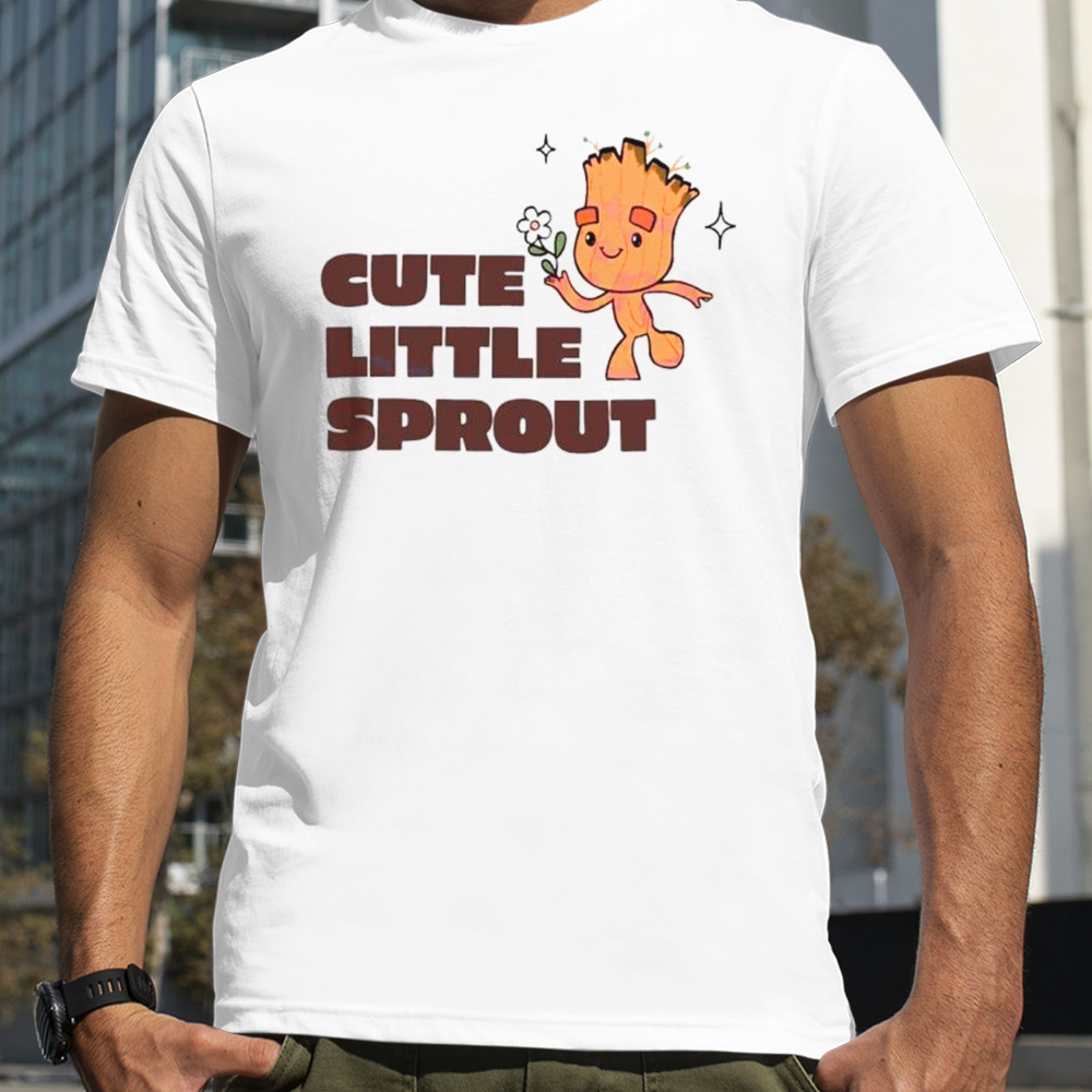 Baby groot cute little sprout shirt