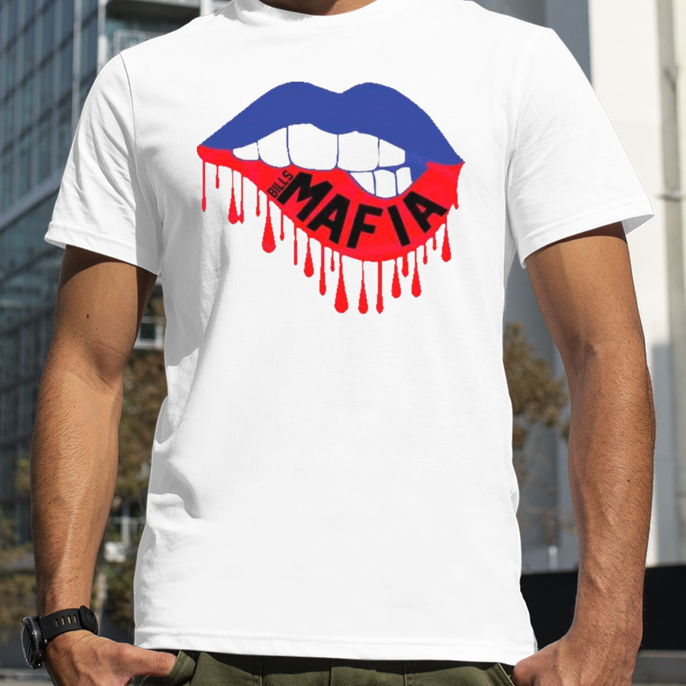 Bills Mafia Lips Buffalo football shirt