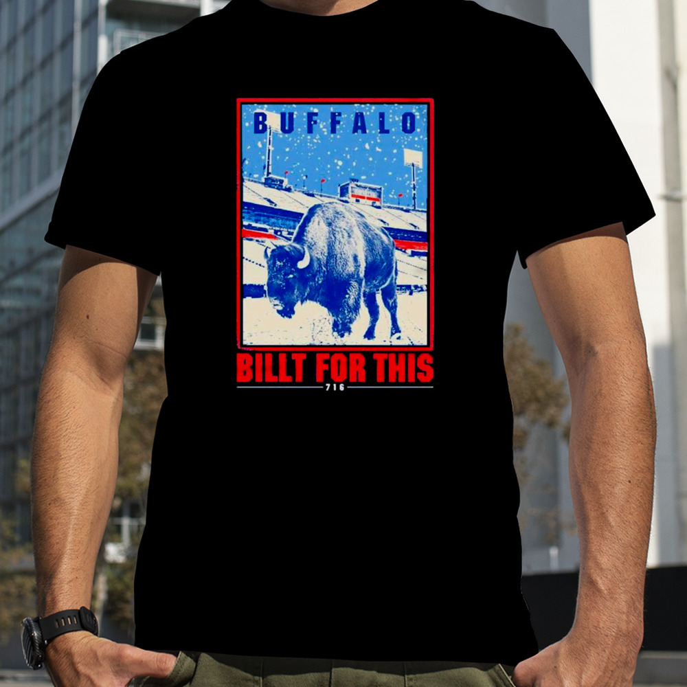 Buffalo billt for this shirt