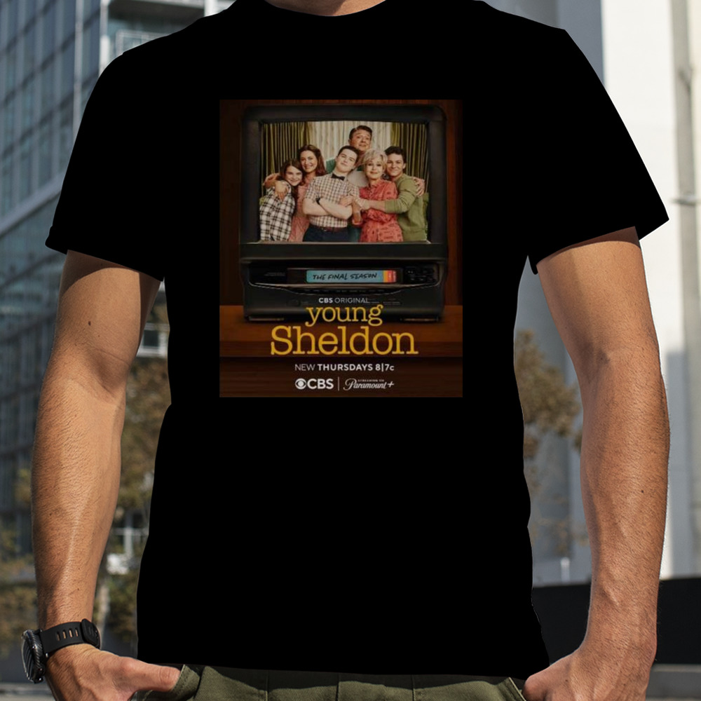 For The Final Season Of Young Sheldon T-shirt