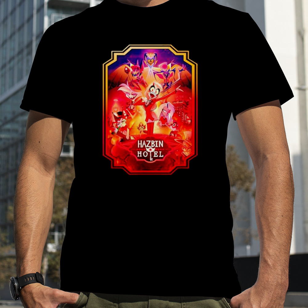 Hazbin hotel poster art shirt