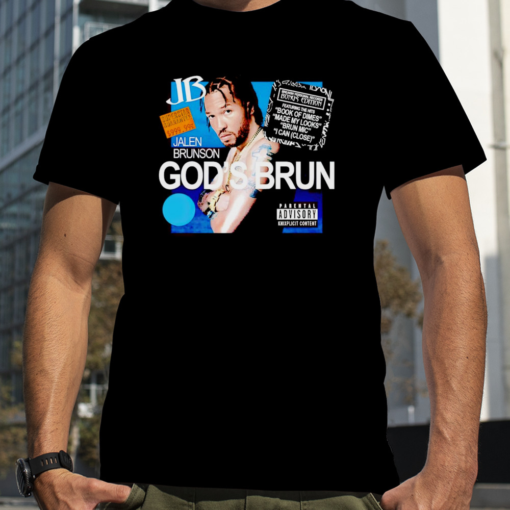 Jalen Brunson God’s Brun shirt