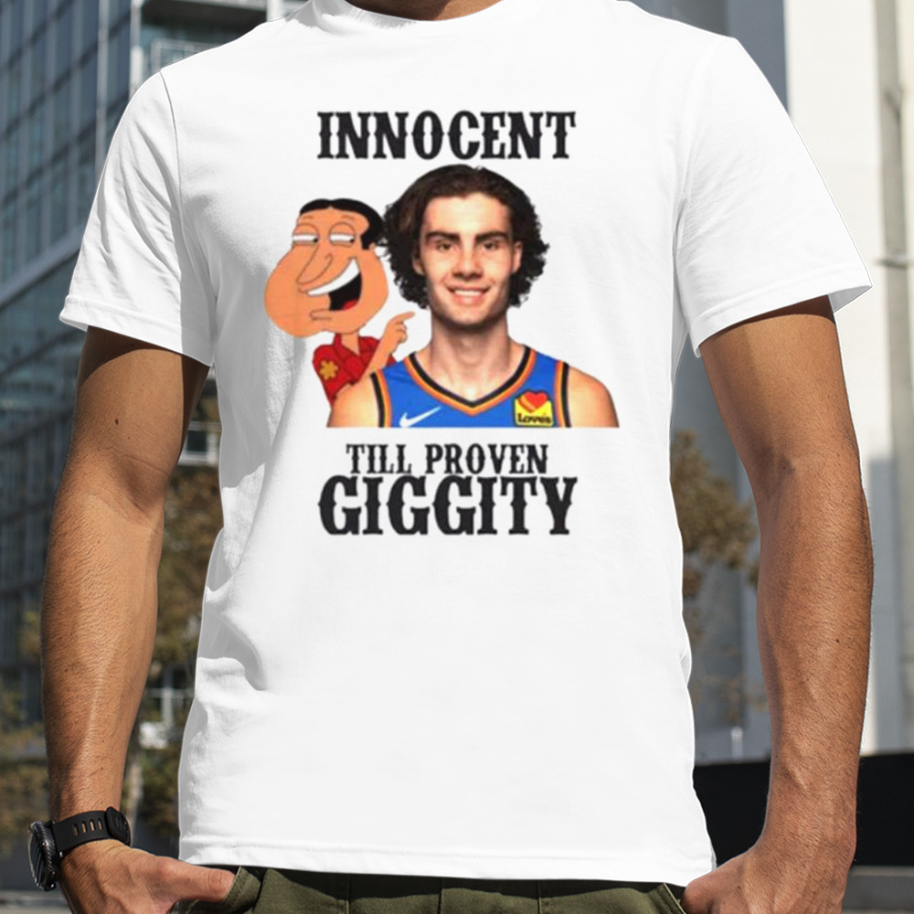 Josh Giggity Giddey OKC Thunder meme shirt