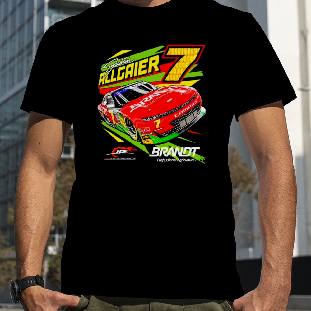 Justin Allgaier JR Motorsports Official Team Car shirt