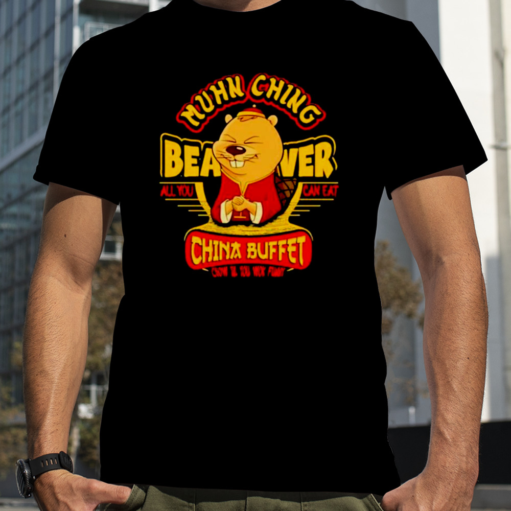 Muhn ching beaver China buffet shirt