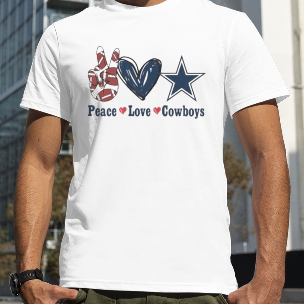 Peace Love Dallas Cowboys 2024 T-shirt