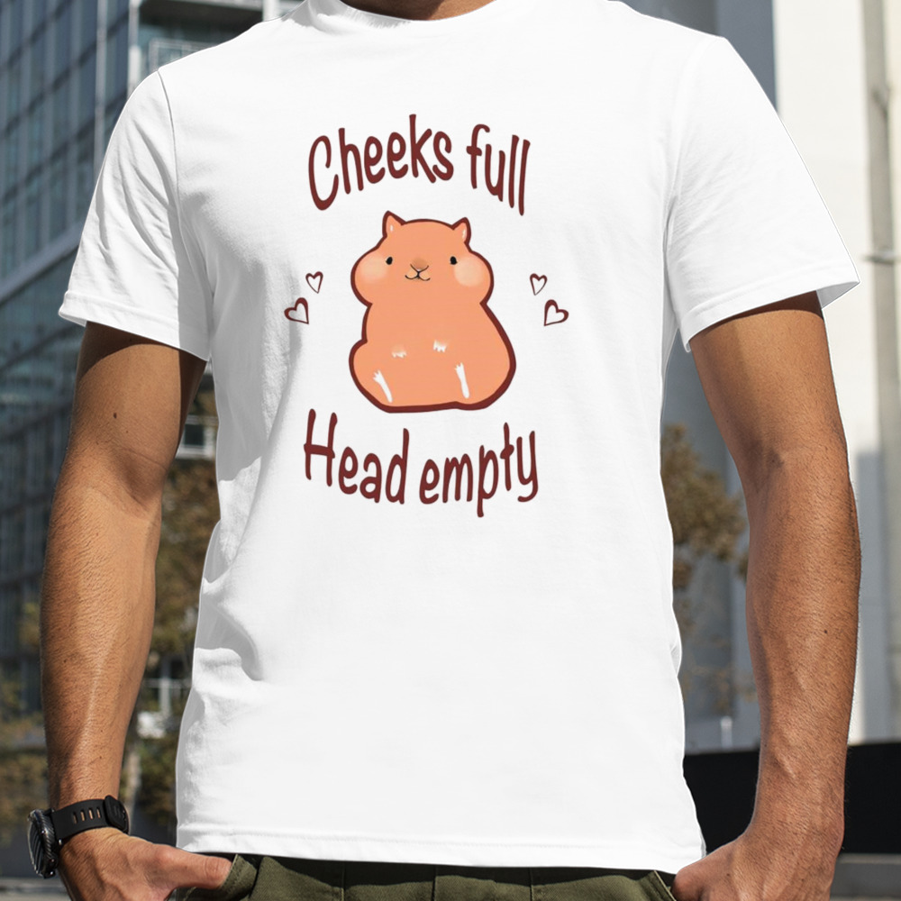 Cheek full head empty shirt