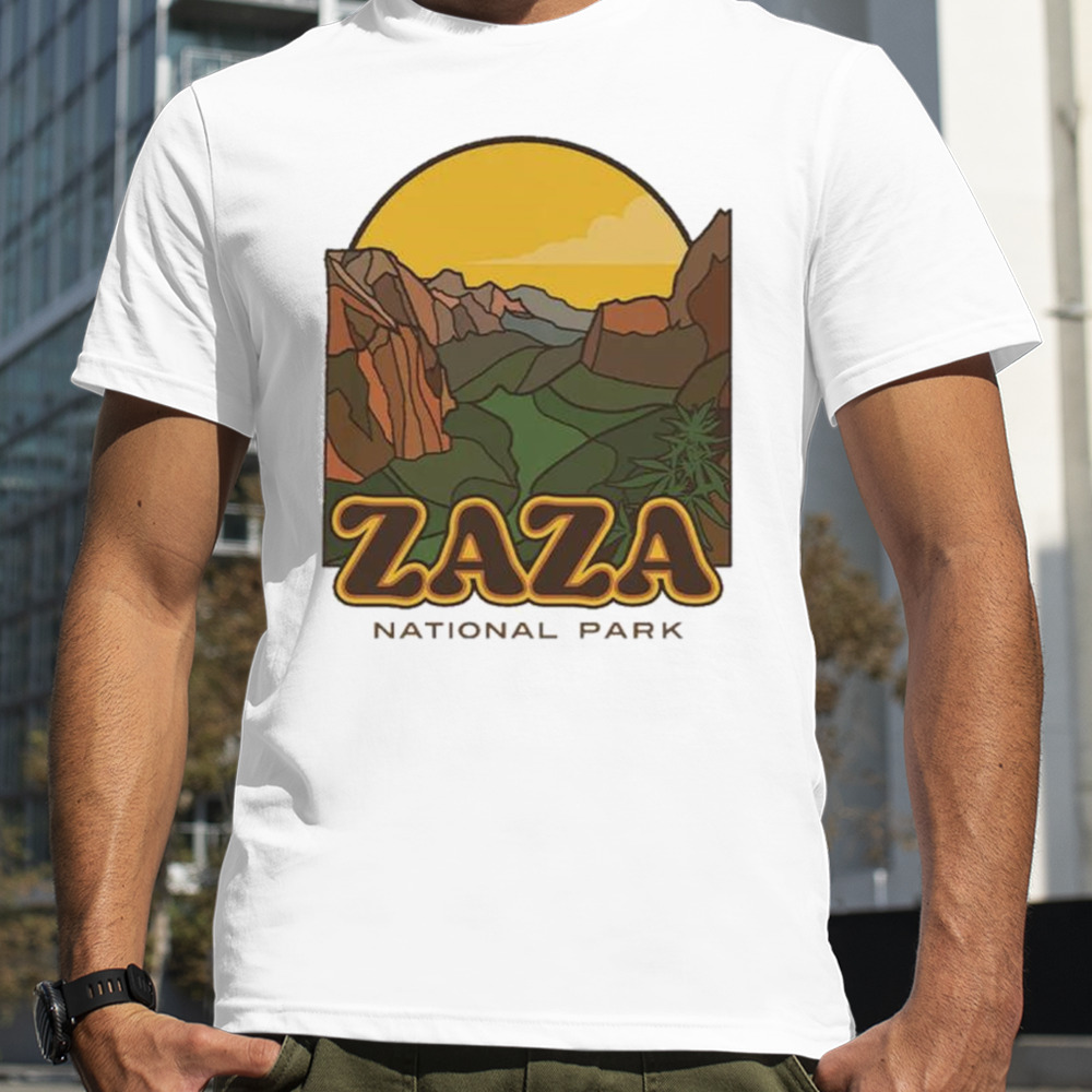 Zaza national park shirt