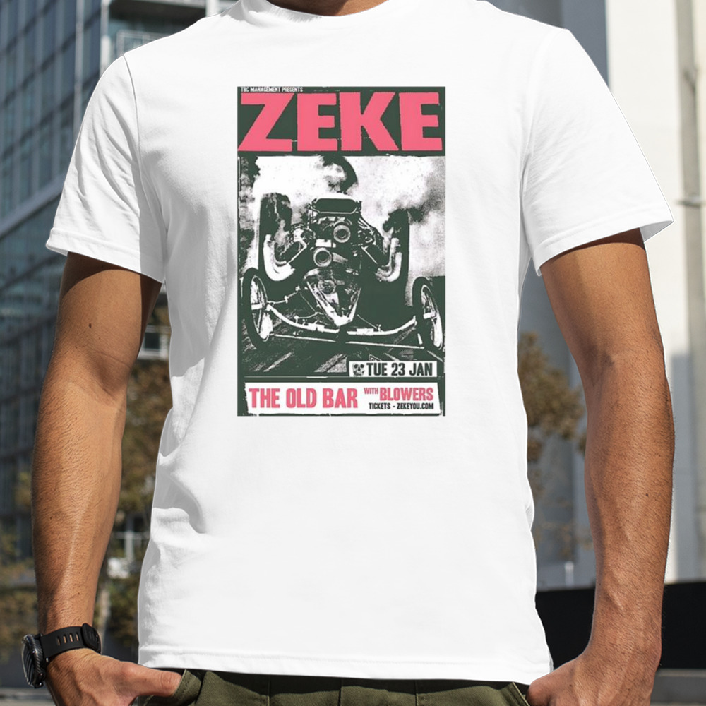 Zeke The Old Bar Fitzroy, VIC Jan 23, 2024 T-shirt