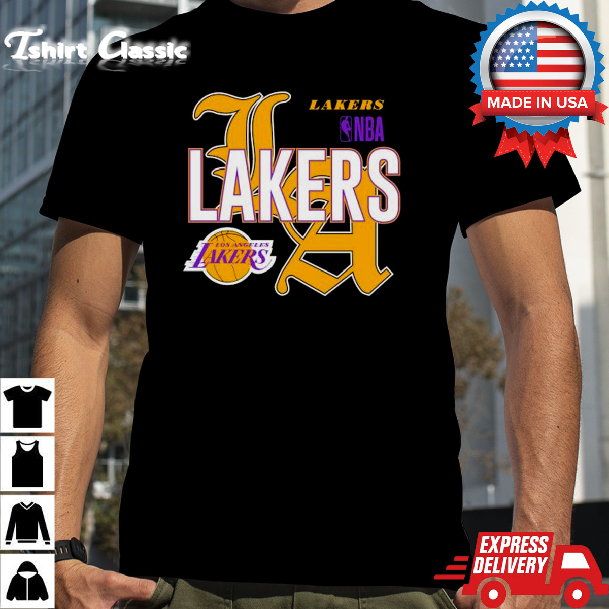 Basketball Lakers Los Angeles NBA logo 2024 shirt