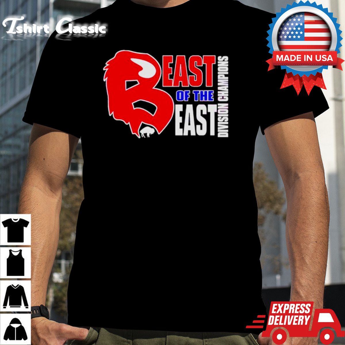 Beast of the east division champions shirt