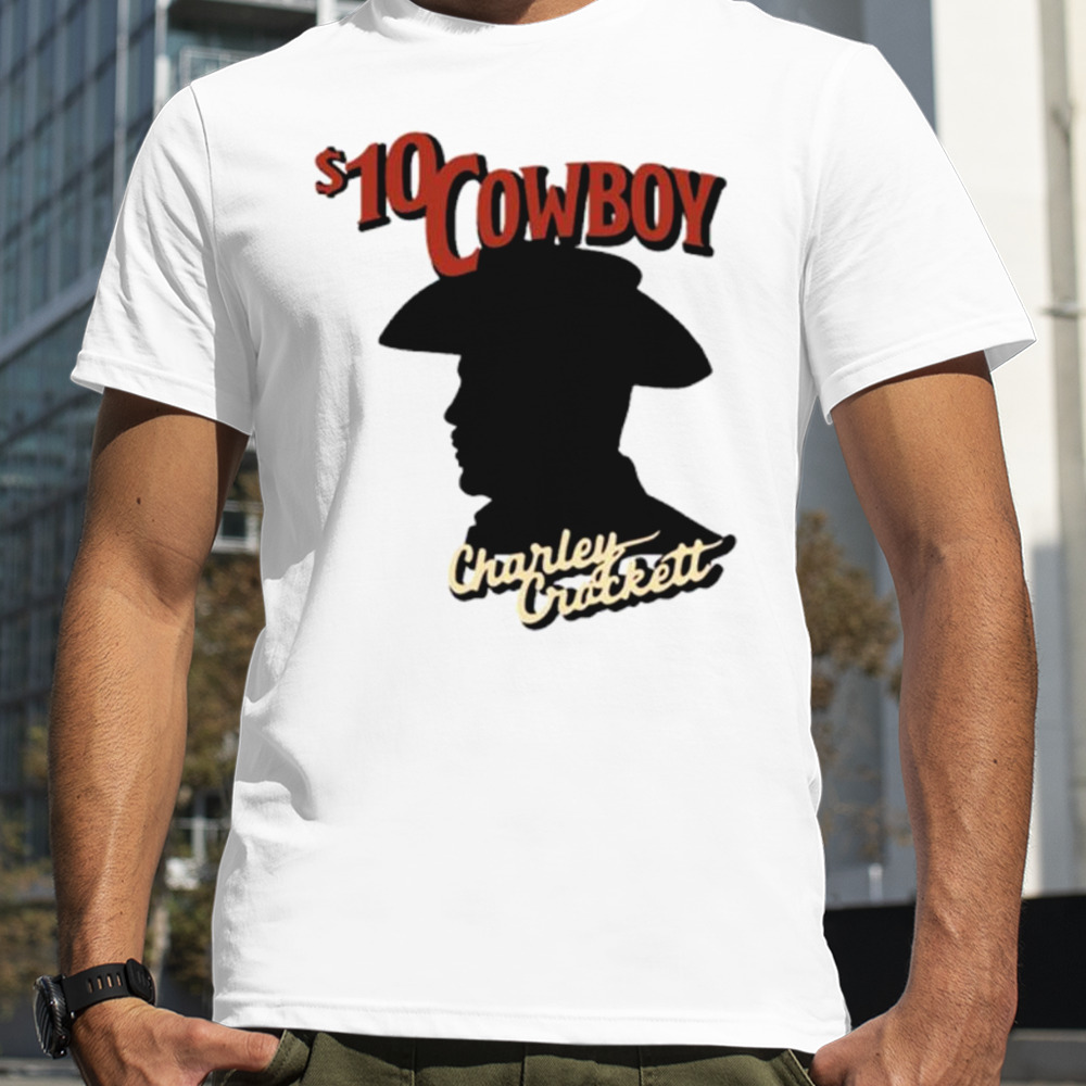 Charley Crockett $10 Cowboy Silhouette shirt