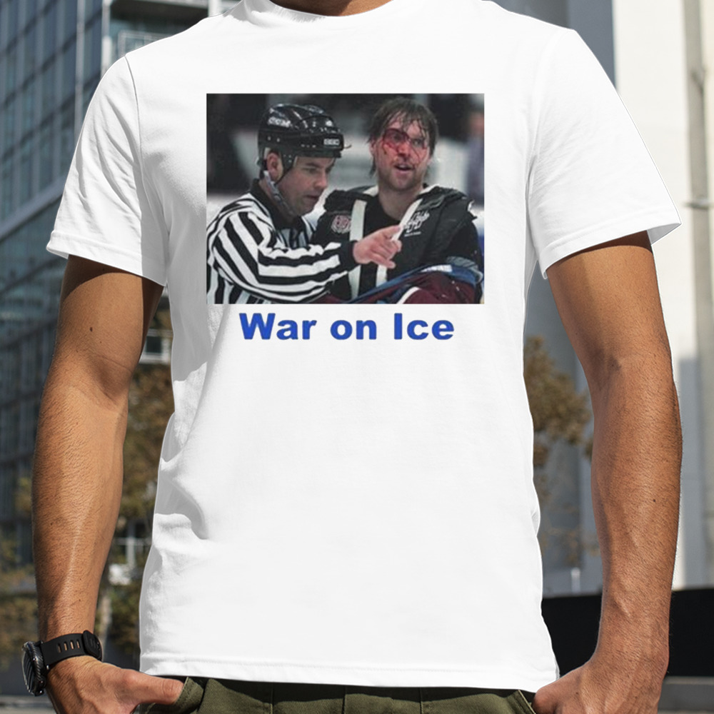 Cm Punk Patrick Roy Post-Fight War On Ice Shirt