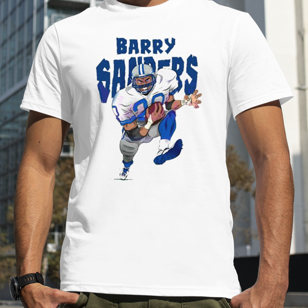 Concentrate During The Match Barry Sanders Detroit Football Player shirt