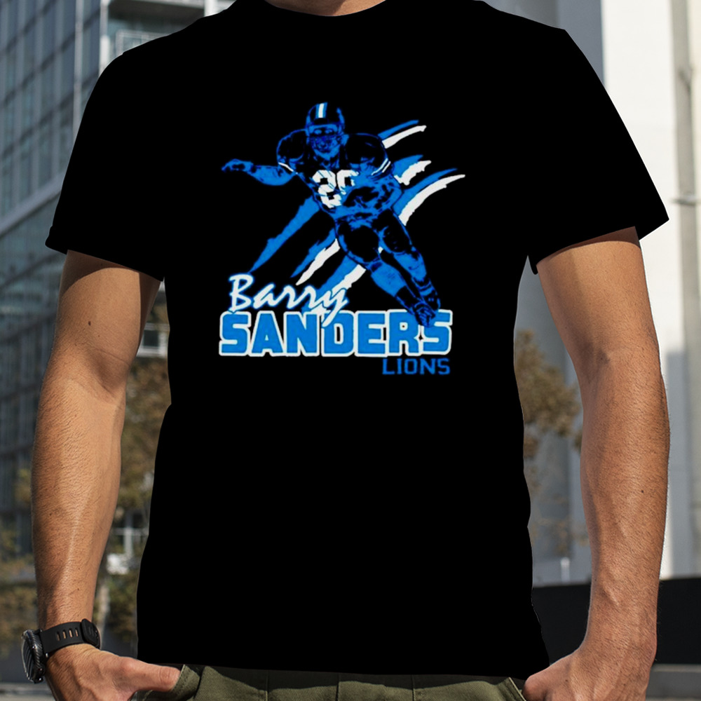 Detroit Lions Barry Sanders vintage shirt