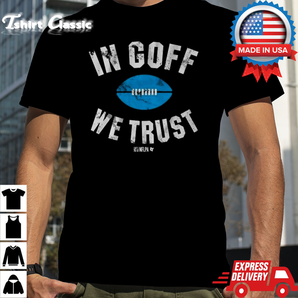 Detroit Lions In Jared Goff We Trust Shirt