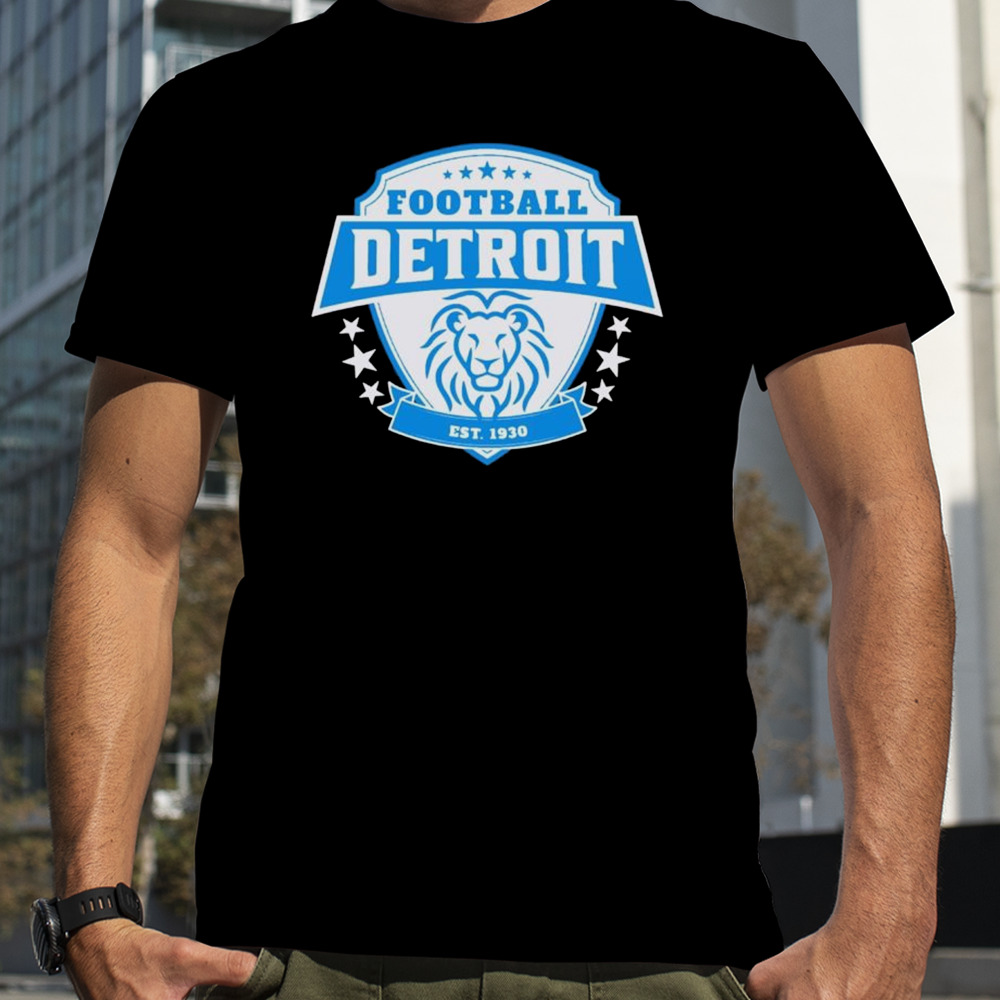 Detroit Lions football Est 1930 vintage shirt