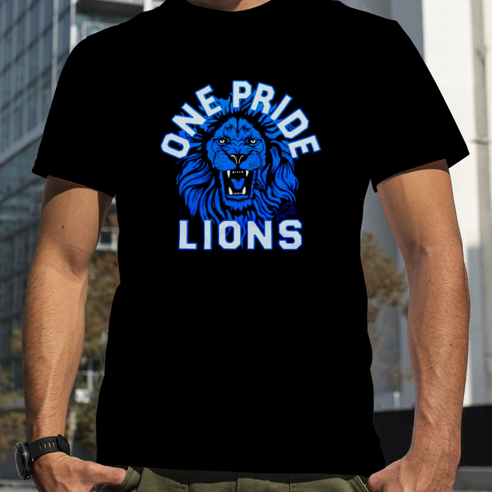 Detroit Lions one pride vintage shirt