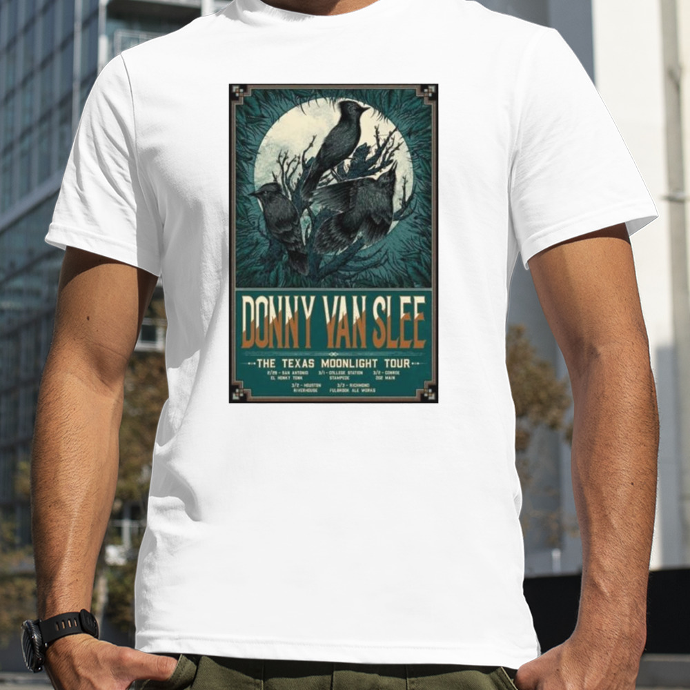 Donny van Slee Texas Tour 2024 T-Shirt