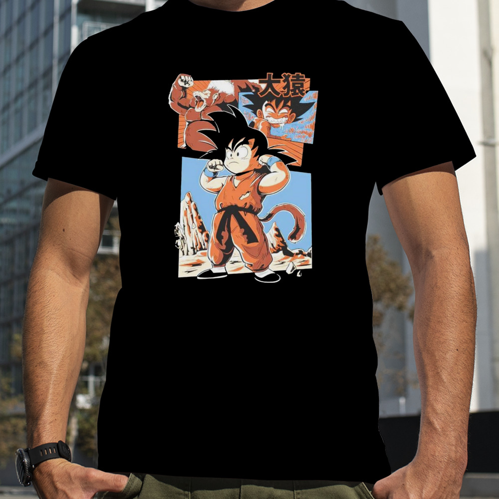 Dragon Ball Z Oozaru cartoon shirt