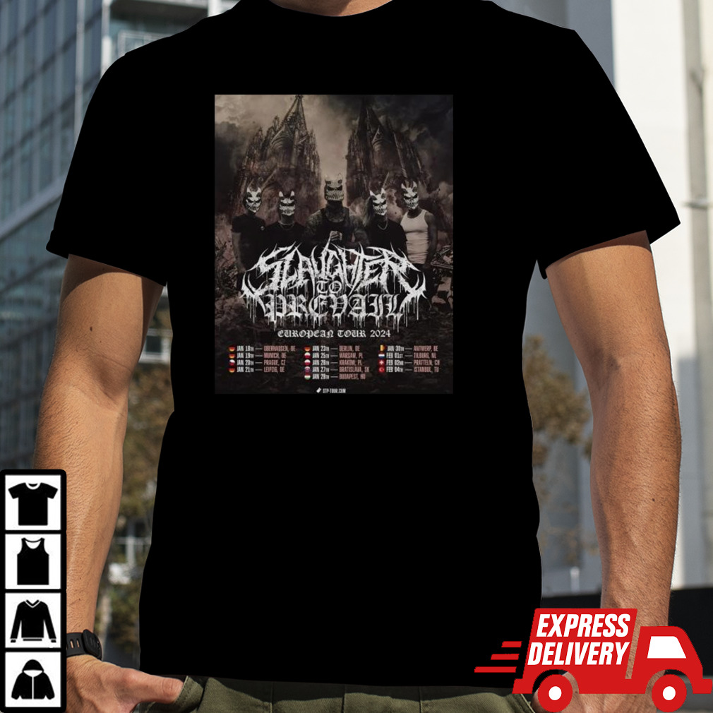 Slaughter To Prevail European Tour 2024 T-Shirt