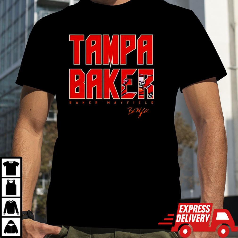 Tampa Baker Mayfield NFL Player Signature T-shirt