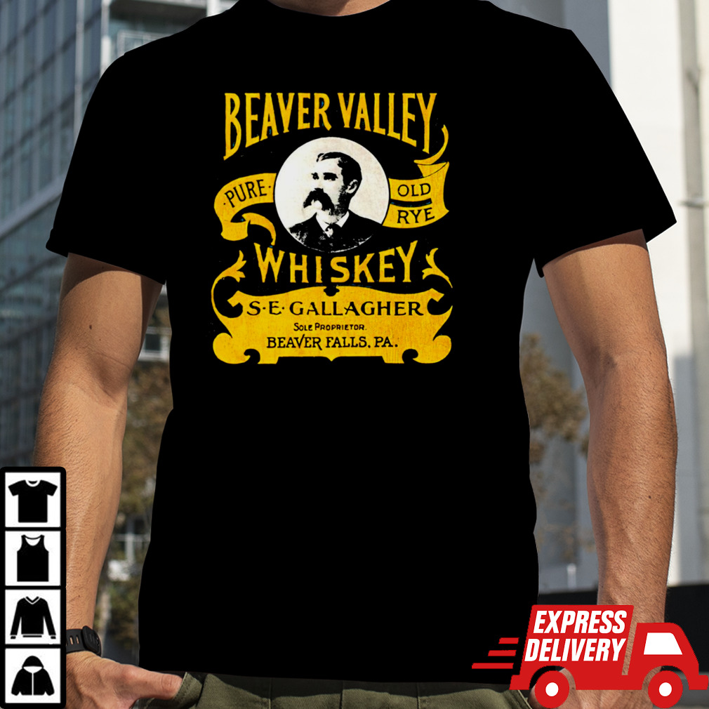 Beaver Valley Whiskey Beaver Falls Pa shirt