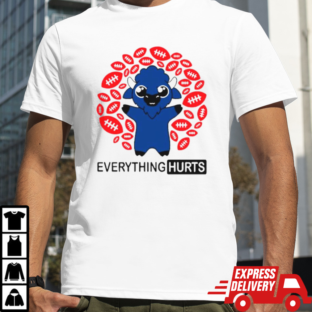 Buffalo Bills everything hurts football shirt