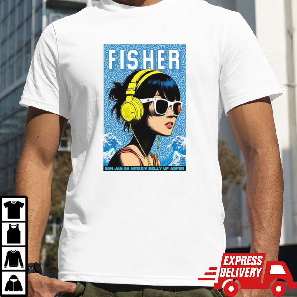 Fisher Jan 26, 2024 Aspen, Co T-shirt