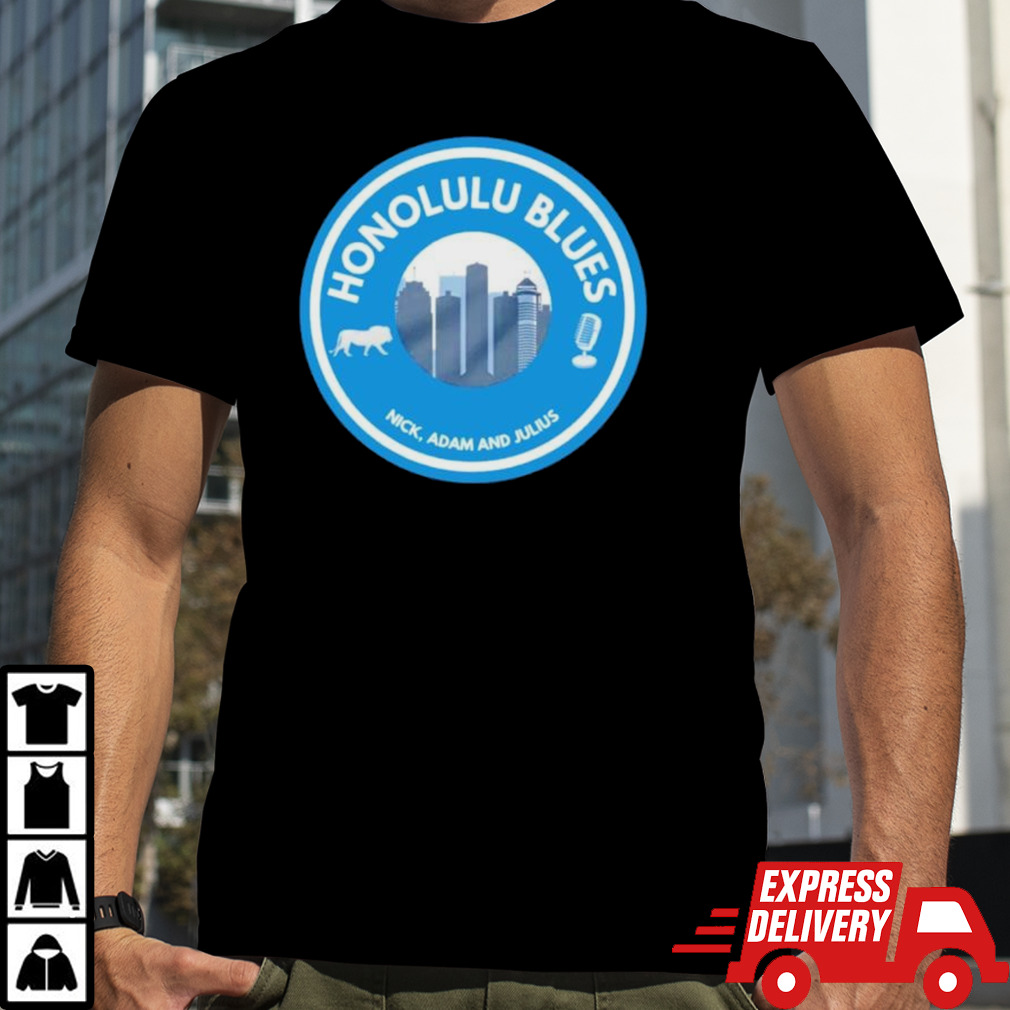 Honolulu blues logo shirt