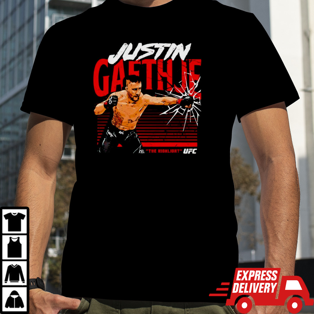 Justin Gaethje UFC power punch vintage shirt