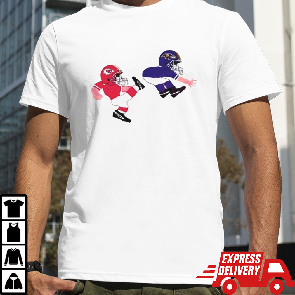 Kansas City Chiefs Kicks Baltimore Ravens Shirt