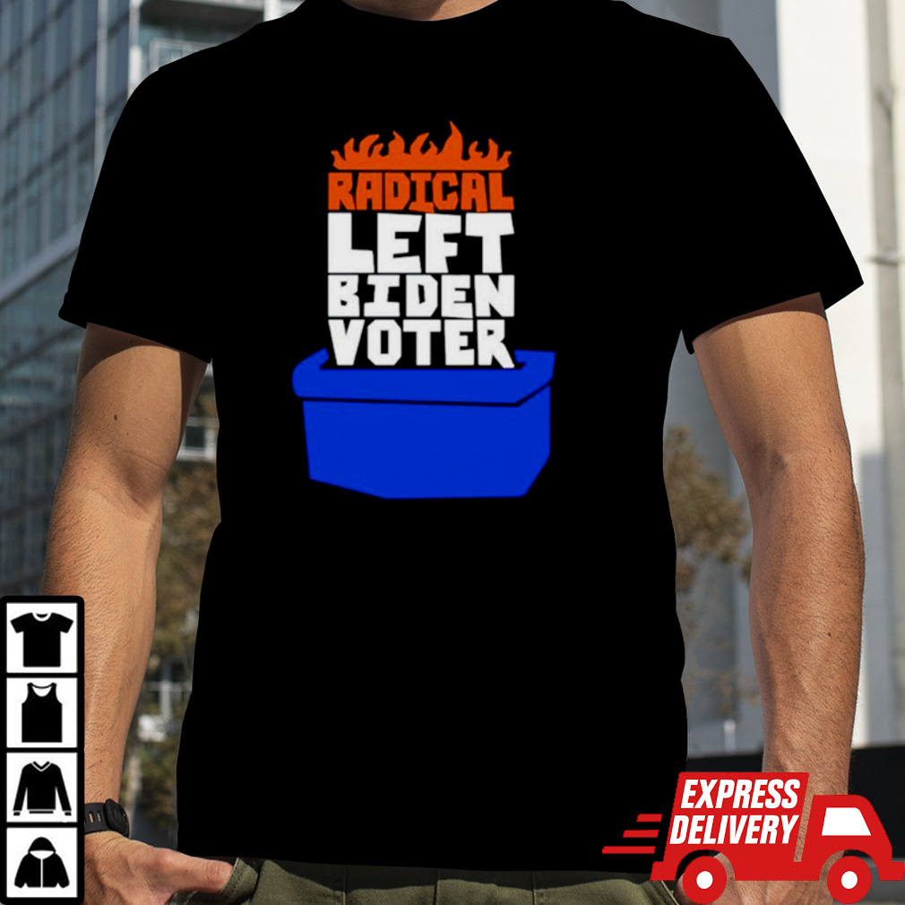 Michael Tracey Radical Left Biden Voter shirt