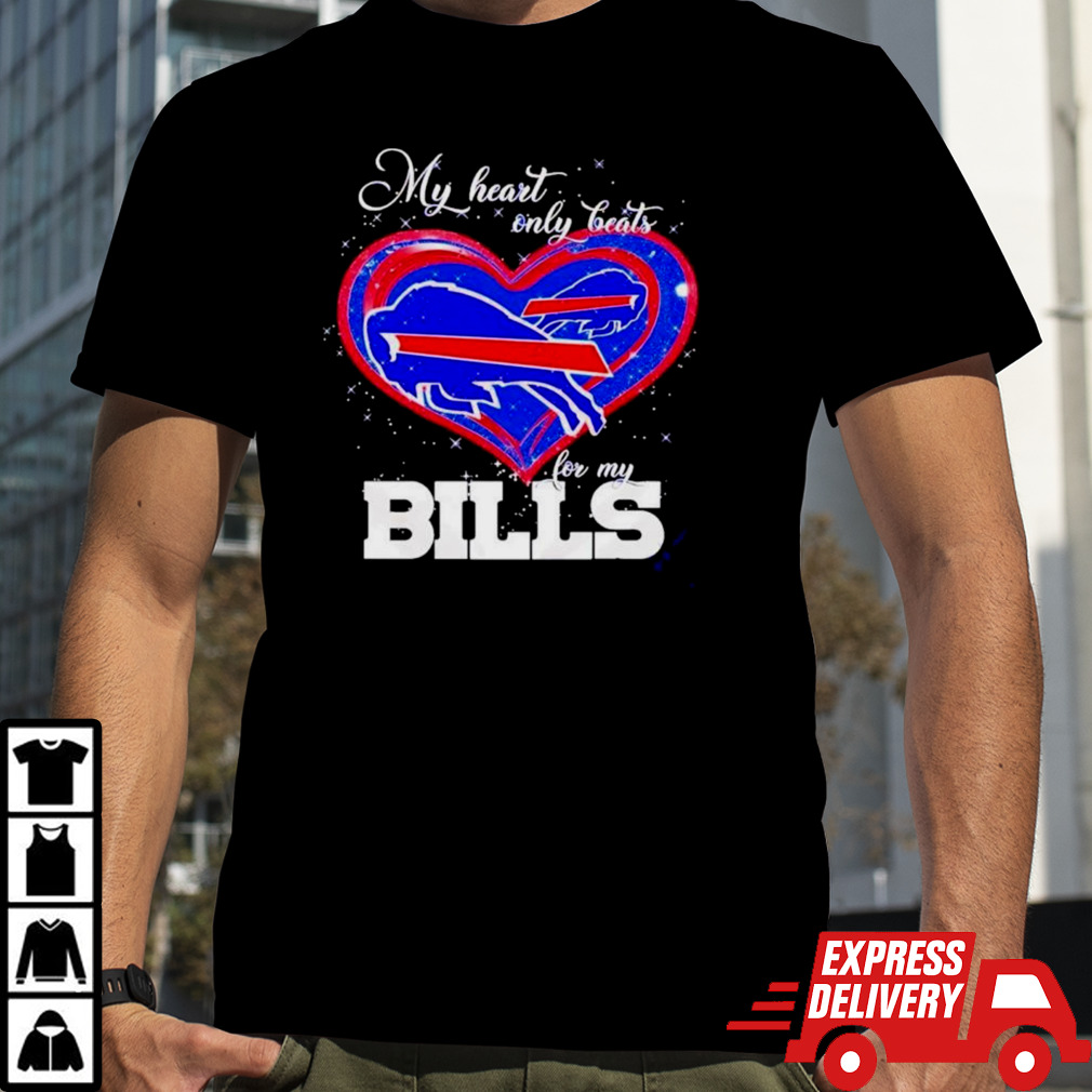 My Heart Only Beats For My Buffalo Bills 2024 T-shirt