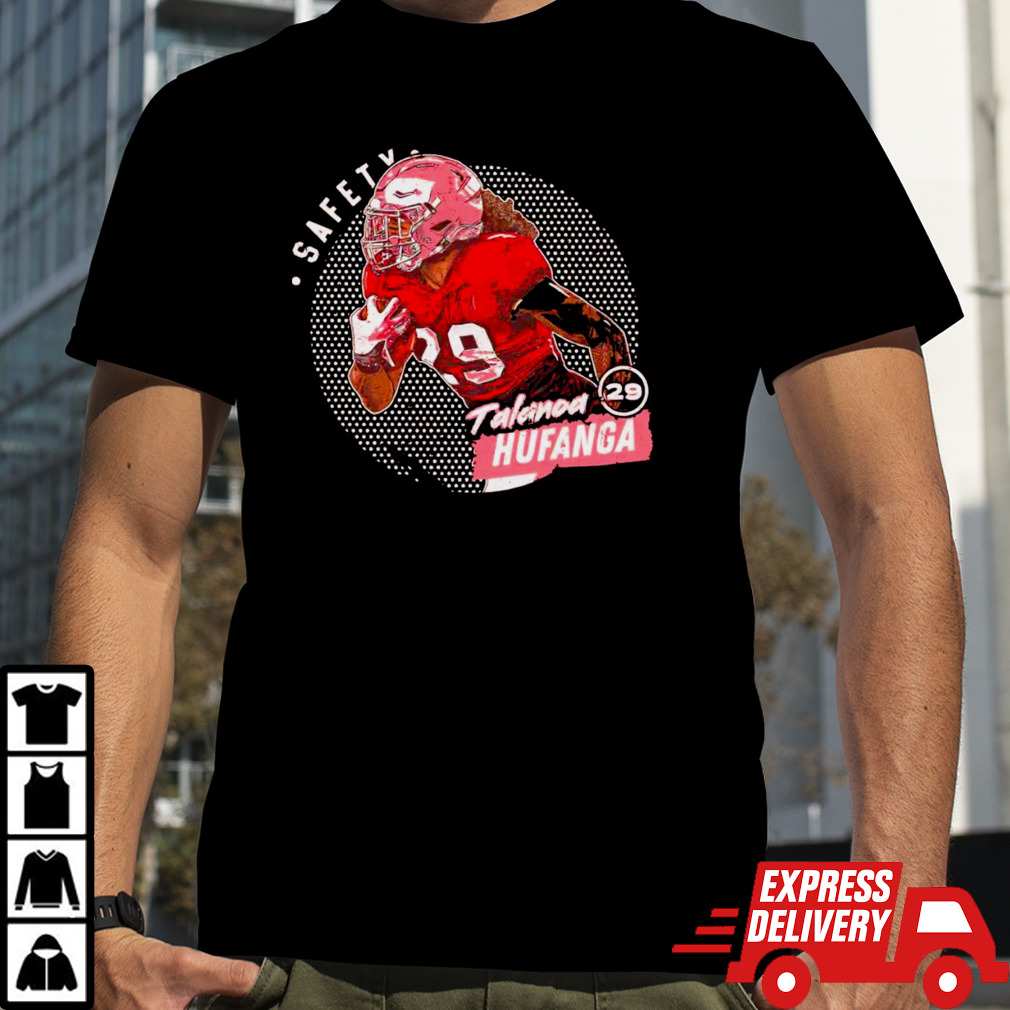 Talanoa Hufanga San Francisco 49ers dots vintage shirt