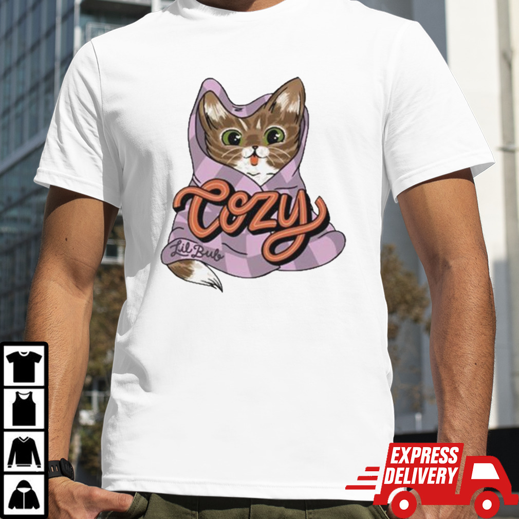 Winter Lil Bub Cozy Bub Cat shirt