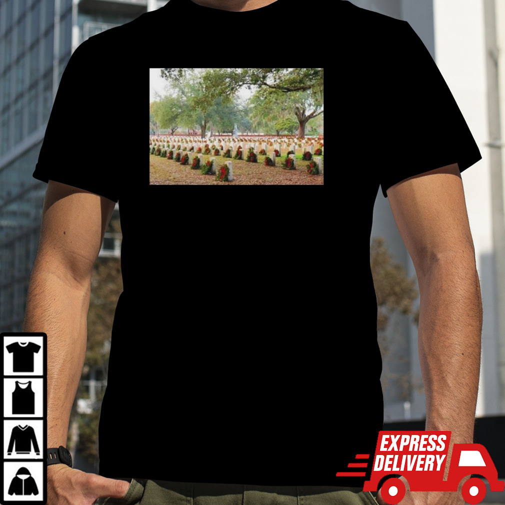 Beaufort National Cemetery Wreaths shirt