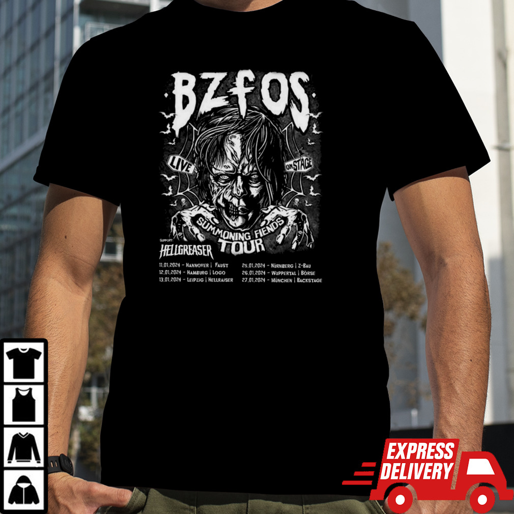 Bloodsucking Zombies From Outer Space Tour 2024 T-shirt