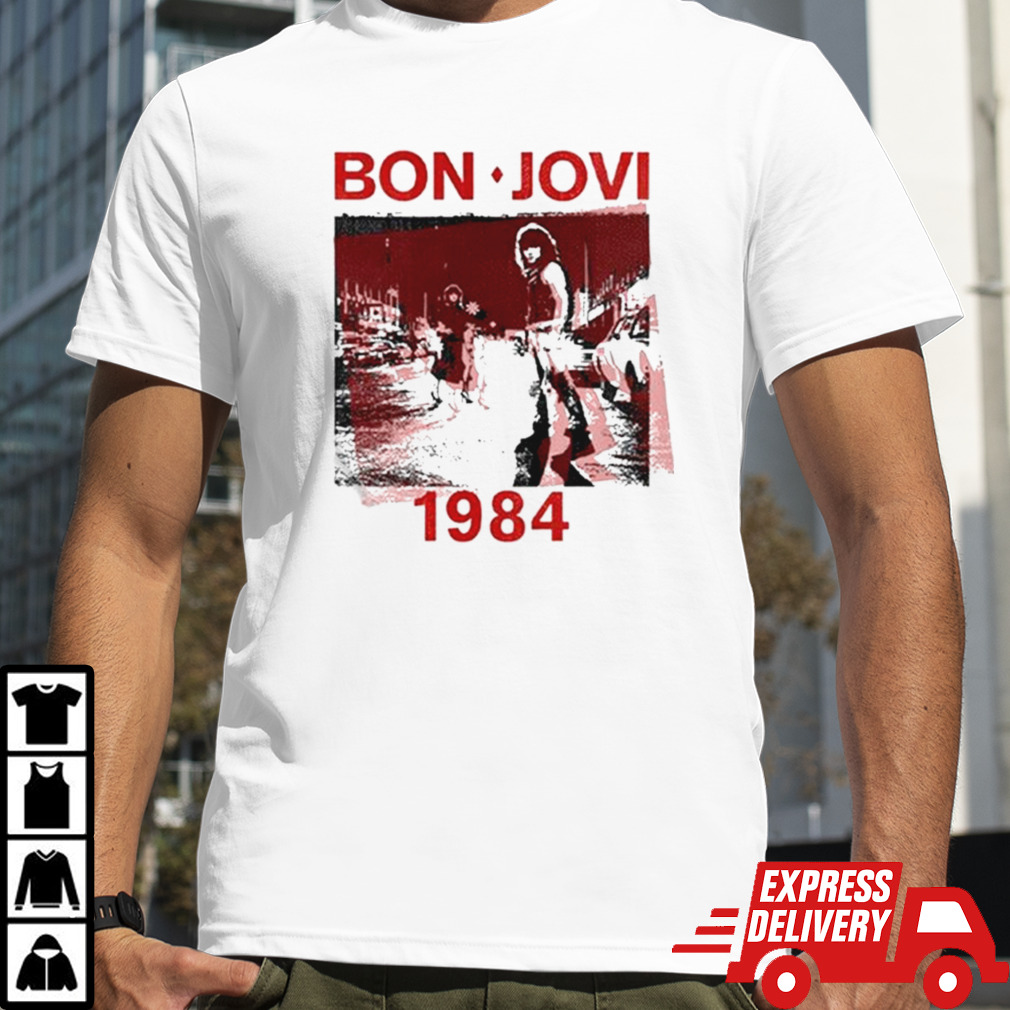 Bon Jovi 1984 On Jovi Streets T-shirt