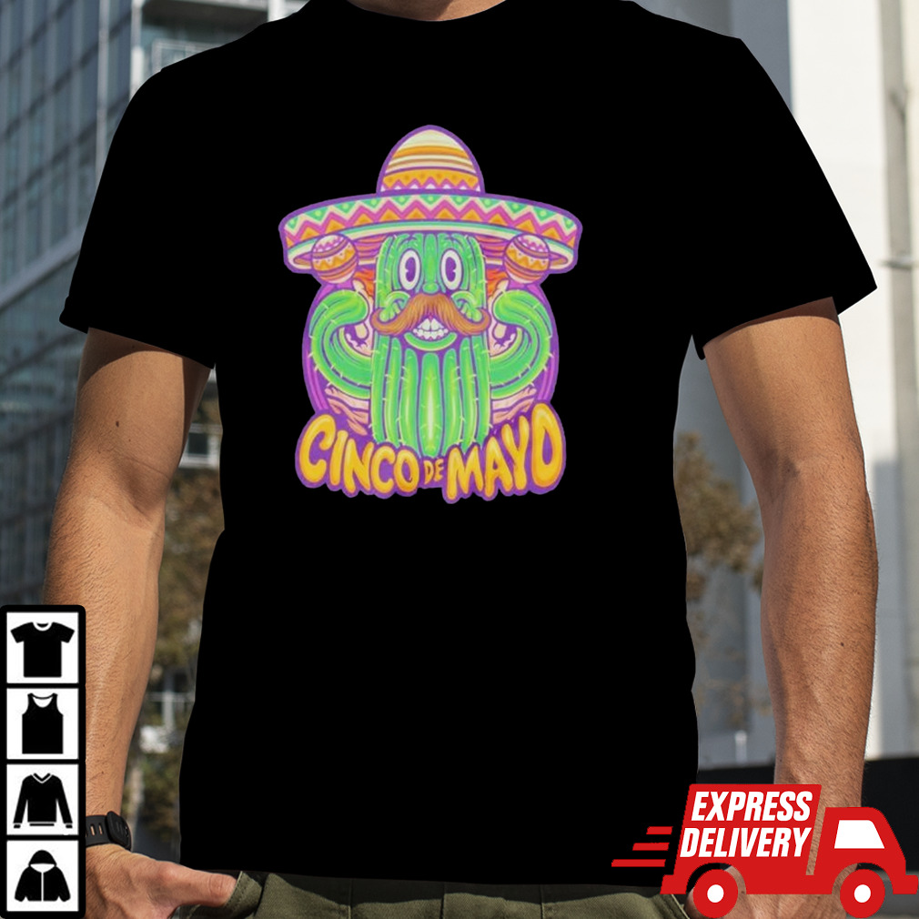 Cinco de mayo party cactus cinco de mayo shirt