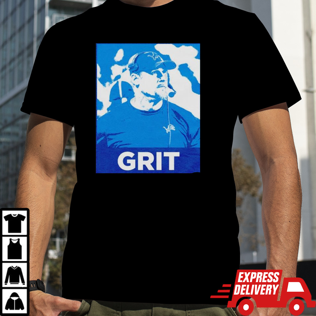 Coach Detroit Lions Dan Campbell Grit shirt