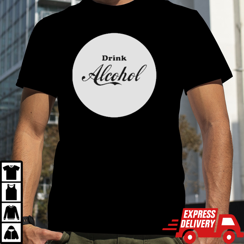 Drink alcohol coca cola shirt