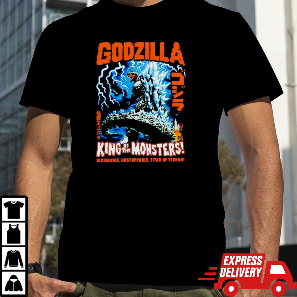 Godzilla king of the monsters vintage shirt