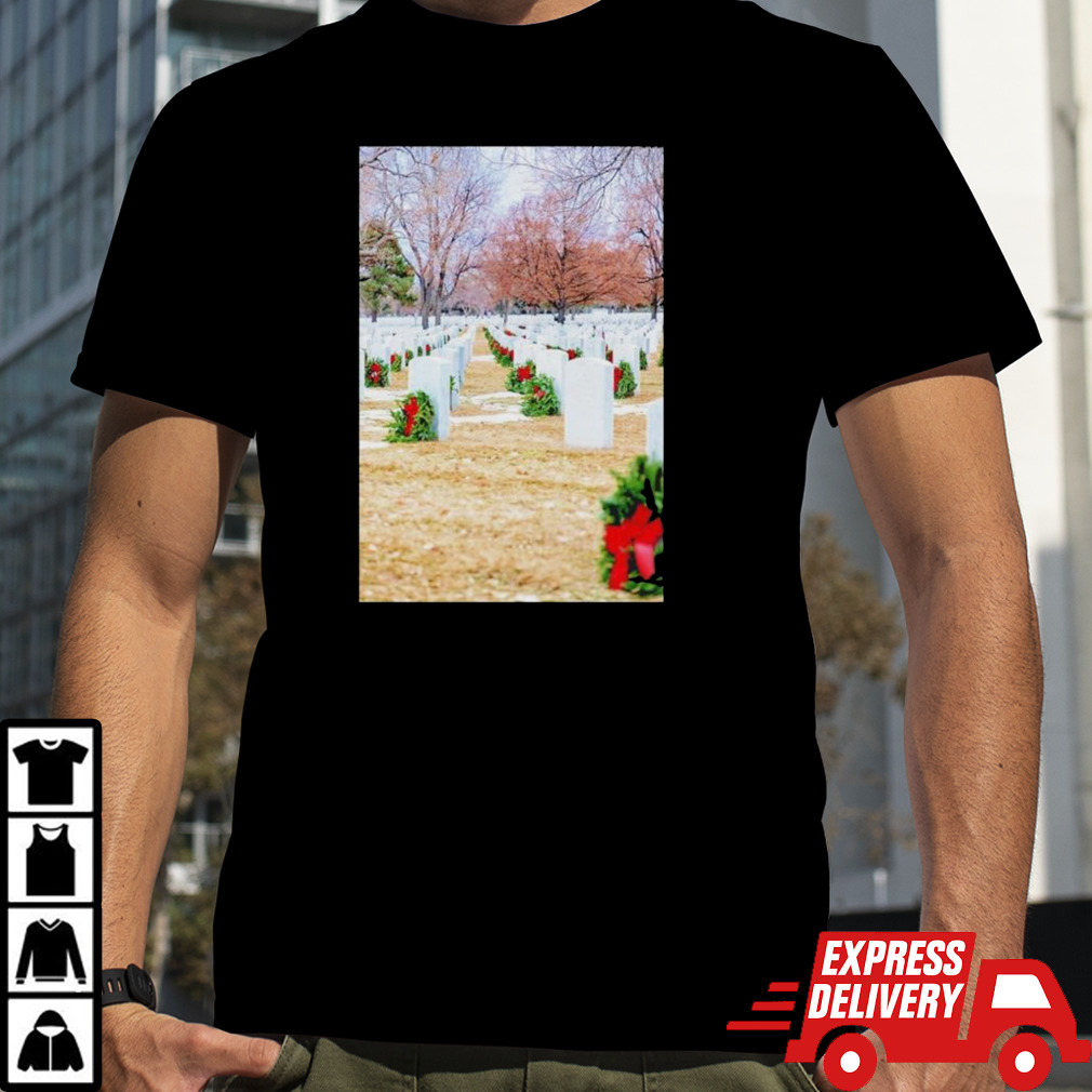 Portrait of Veteran Heroes on Christmas Eve shirt