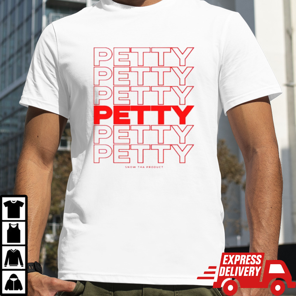 Snow tha product petty shirt